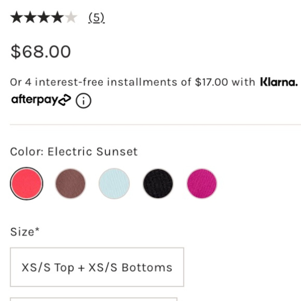 ‼️LAST ONE‼️ FREE PEOPLE Movement Happiness Runs Scoop Neck Bra Electric Sunset - Picture 7 of 16